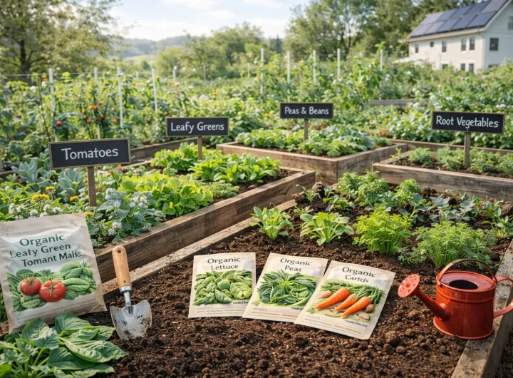 Organski Uzgoj Povrća iz Sjemena uz Plodored – Temelj Održivog Vrta