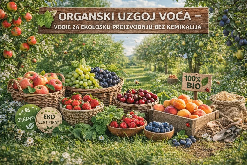 Organski Uzgoj Voća – Vodič za Ekološku Proizvodnju Bez Kemikalija