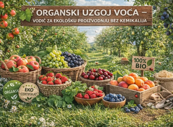 Organski Uzgoj Voća – Vodič za Ekološku Proizvodnju Bez Kemikalija