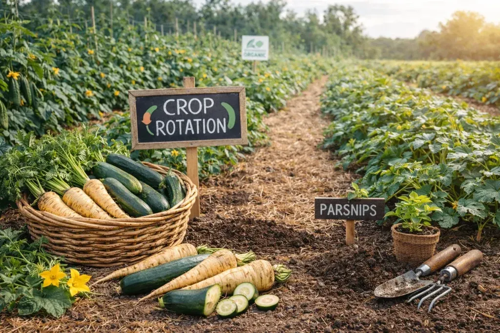 Organski Uzgoj Pastrnjaka uz Plodored – Dugoročna Plodnost i Zdravo Tlo