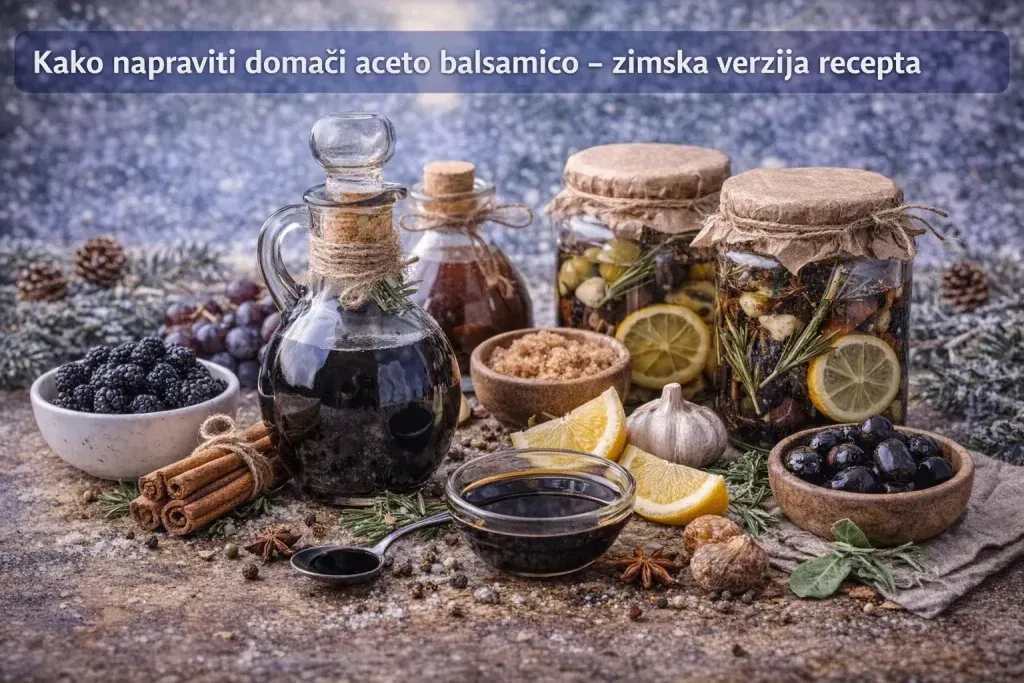 Kako Napraviti Domaći Aceto Balsamico – Zimska Verzija Recepta