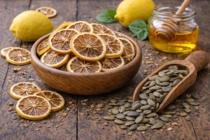 Sušeni Limun – Sušene Citrusne Kriške Za Čajeve i Deserte