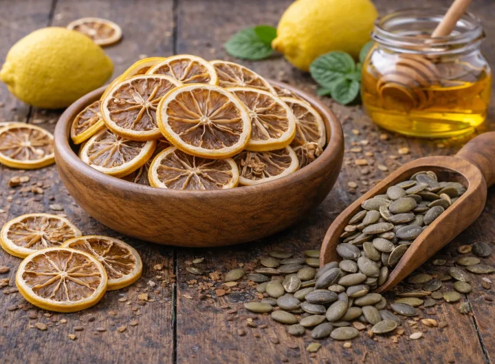 Sušeni Limun – Sušene Citrusne Kriške Za Čajeve i Deserte