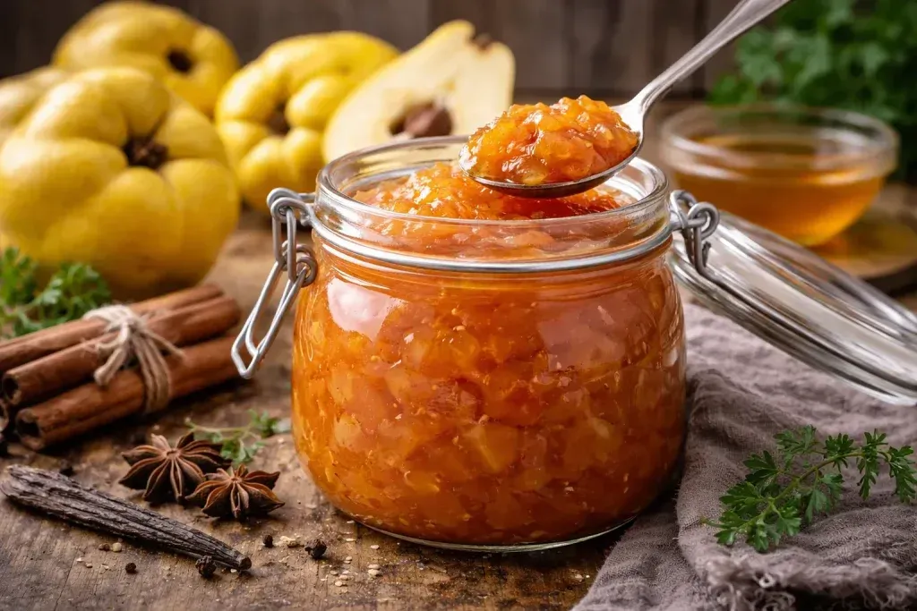 Džem od Dunje bez Dodanog Šećera – Prirodno Sladak i Aromatičan