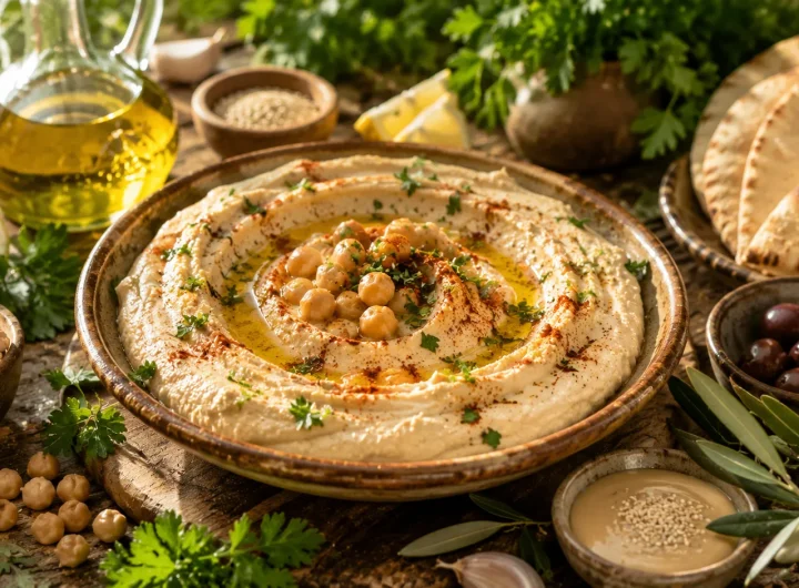 Hummus – Zdravi Namaz od Slanutka s Mediteranskim Potpisom