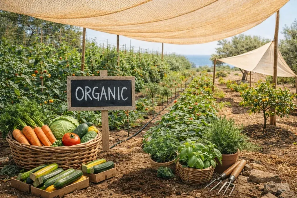 Organski Uzgoj u Mediteranskim Uvjetima – Zaštita od Sunca i Suše