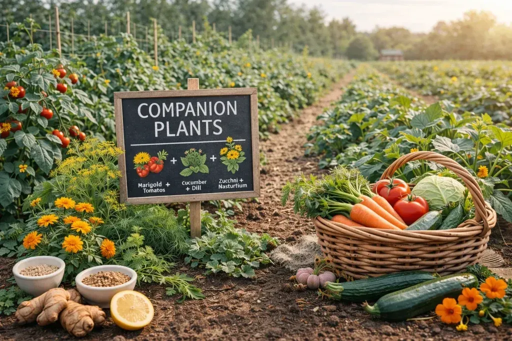 Kompanjonske Biljke – Tajna Uspješnog Vrta i Zdravije Prirode