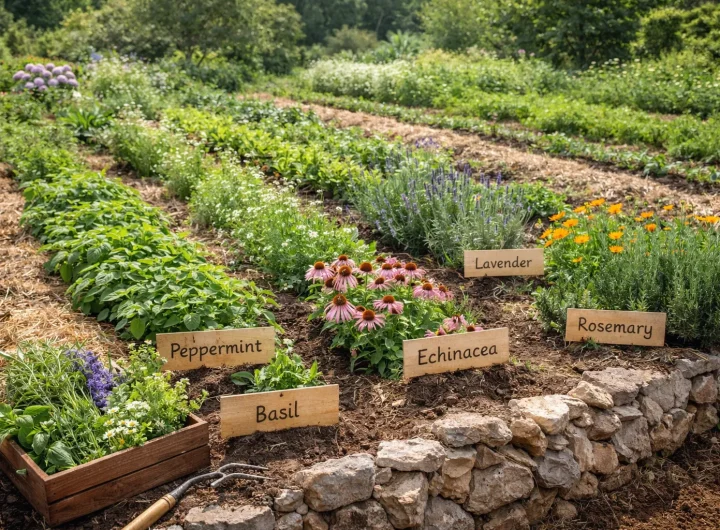 Organski Uzgoj Začinskog i Ljekovitog Bilja uz Plodored – Dugoročna Ravnoteža u Vrtu
