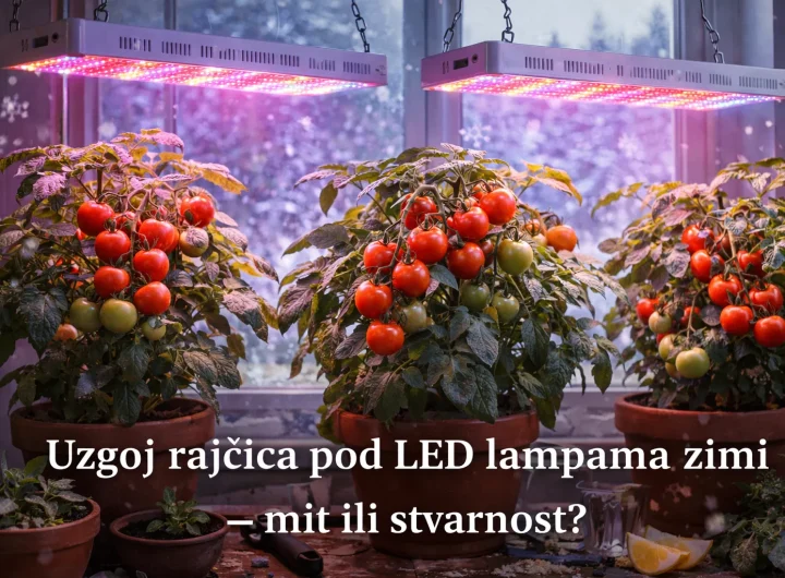 Uzgoj Rajčica pod LED Lampama Zimi – Mit ili Stvarnost?