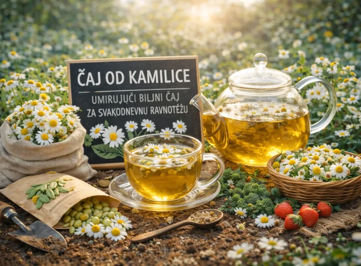 Čaj od Kamilice: Umirujući Biljni Čaj za Svakodnevnu Ravnotežu