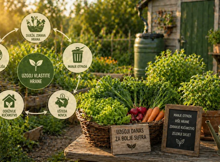 Kako Uzgoj Vlastite Hrane Povećava Održivost Kućanstva