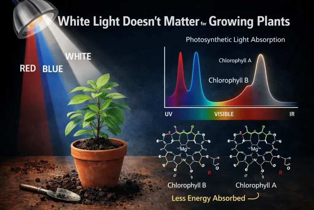 Zašto White Light Nije Bitno za Uzgoj Biljaka – Znanstveno Objašnjenje