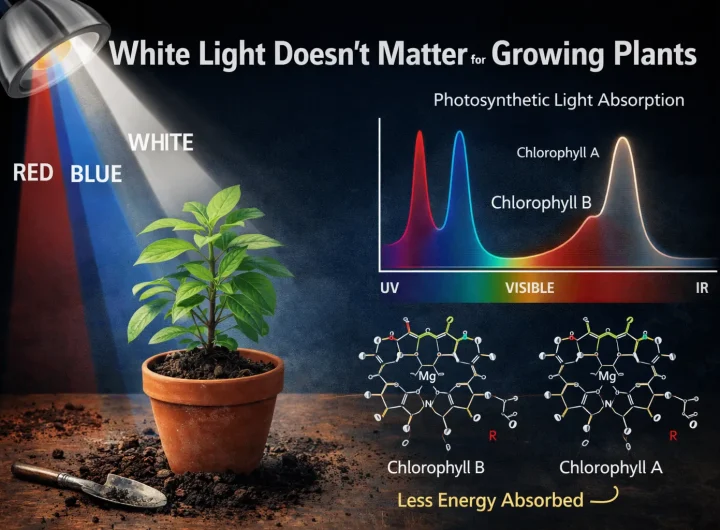 Zašto White Light Nije Bitno za Uzgoj Biljaka – Znanstveno Objašnjenje