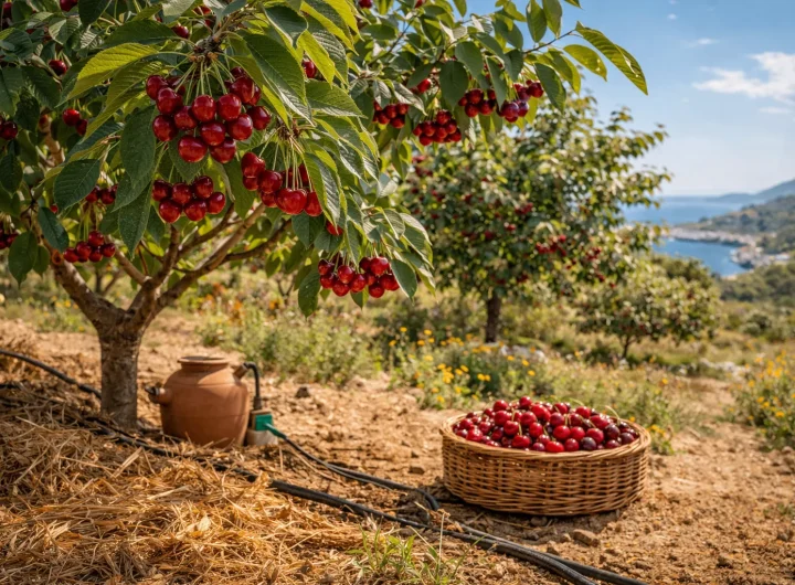 Trešnje u Mediteranu – Izazovi Topline i Kako ih Uzgojiti