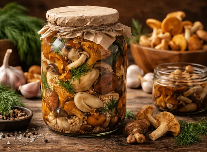 Kisele Gljive u Tegli – Zimski Specijalitet bez Konzervansa