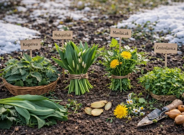 Divlje Jestivo Bilje Koje Se Pojavljuje Krajem Zime