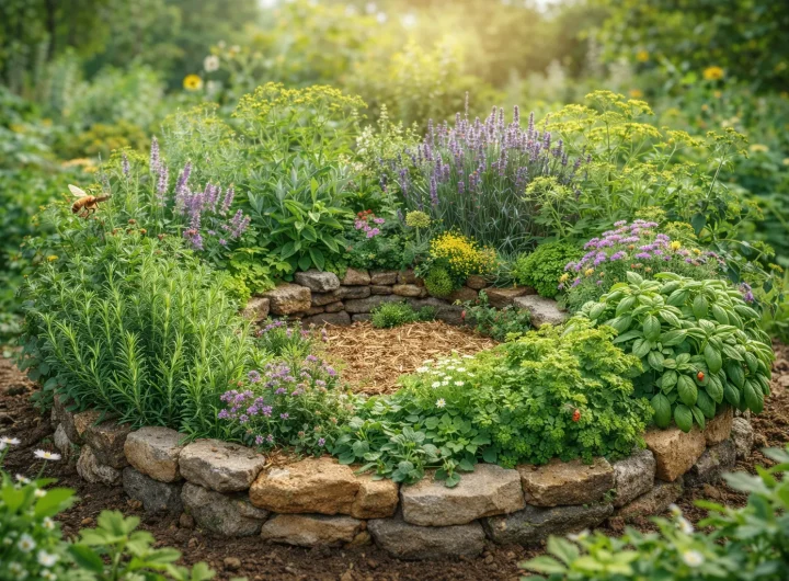 Permakulturni Uzgoj Začinskog Bilja – Aromatični Krug Vrta koji Štiti, Hrani i Obogaćuje Tlo