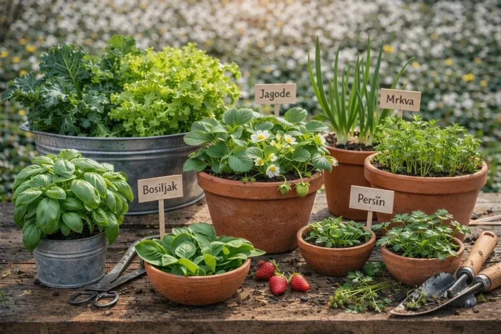 Proljetni Vrt u Posudama: Što Možeš Početi Uzgajati Već Sada