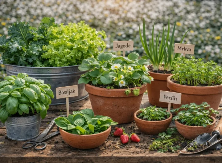 Proljetni Vrt u Posudama: Što Možeš Početi Uzgajati Već Sada