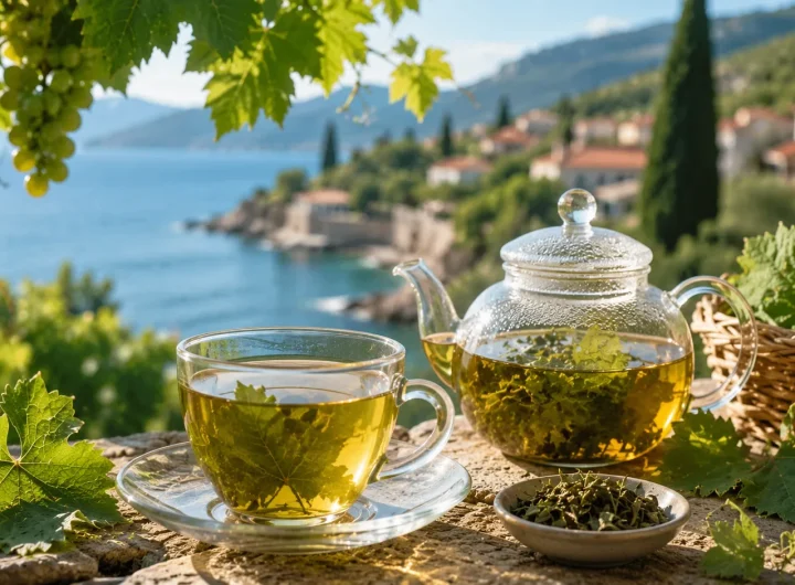 Čaj od Lista Vinove Loze: Zaboravljeni Biljni Čaj Mediterana