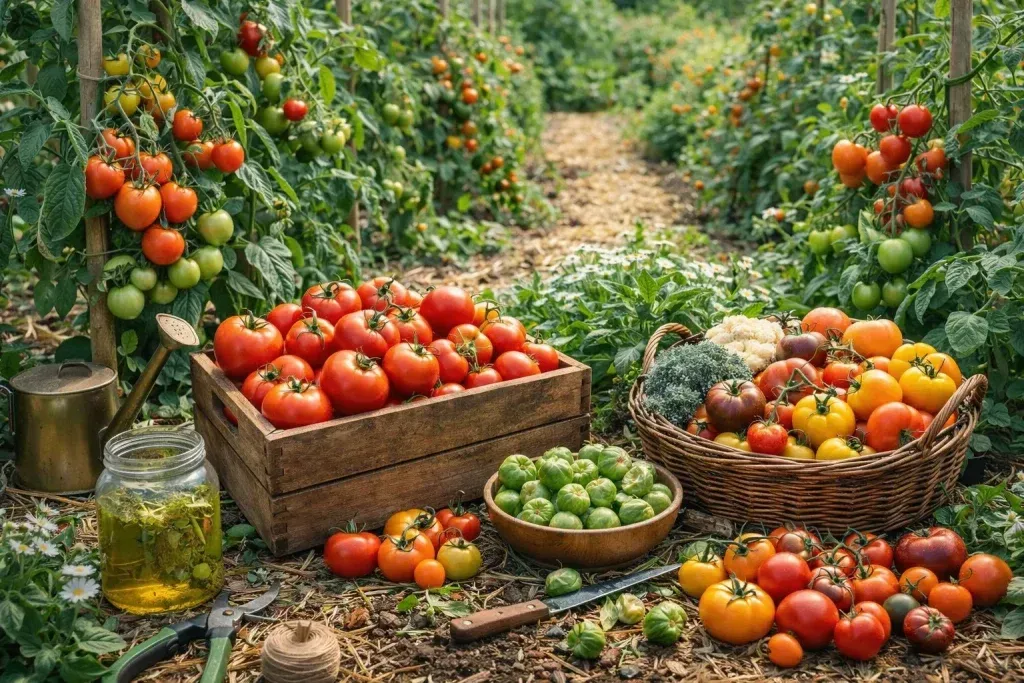 Organski Uzgoj Rajčica – Uzgoj Sočnih i Ukusnih Rajčica na Prirodan Način