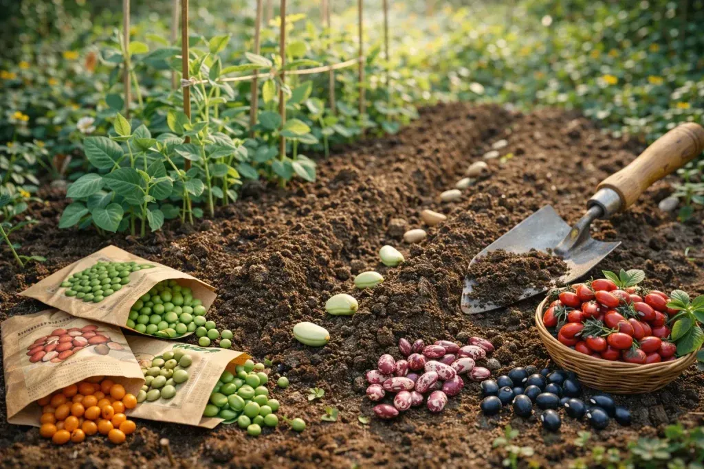 Organski Uzgoj Mahunarki iz Sjemena – Jednostavna Sjetva i Pouzdan Urod