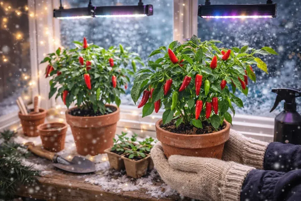 Zimski Vodič za Uzgoj Ćilija u Zatvorenom Prostoru