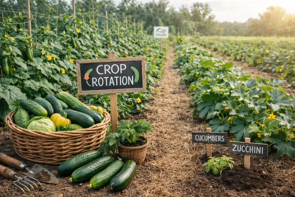 Organski Uzgoj Krastavaca i Tikvica uz Plodored – Održavanje Plodnosti i Ravnoteže Tla