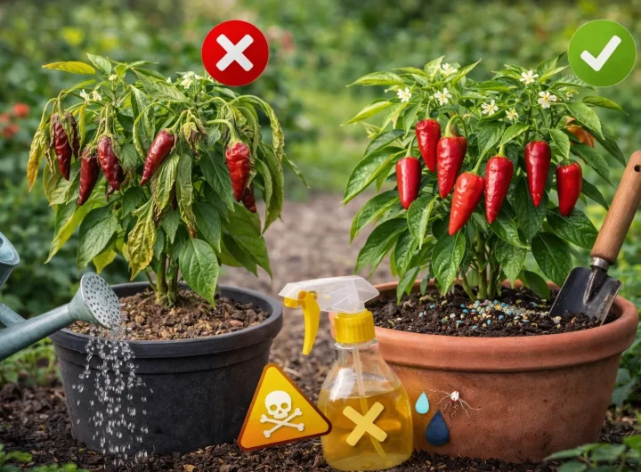 Najčešće Pogreške u Uzgoju Ljutih Papričica i Kako Ih Izbjeći