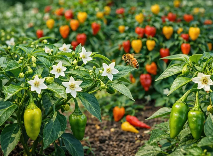 Ljute Papričice: Cvjetanje, Oprašivanje i Razvoj Plodova