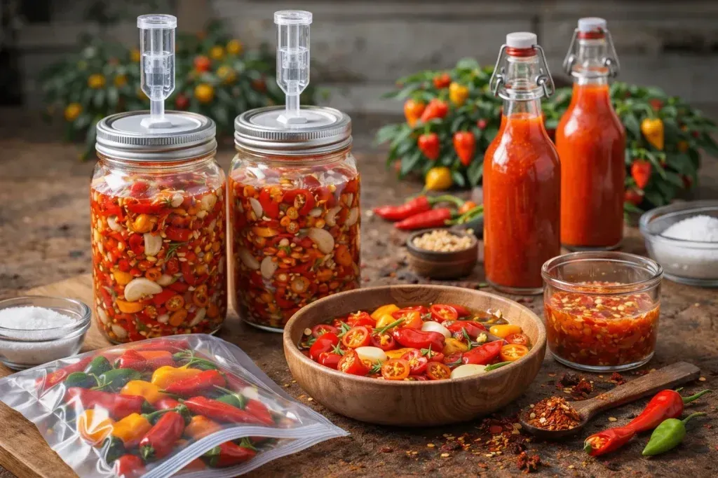 Fermentacija Ljutih Papričica – Srce Dobrog Chilli Umaka