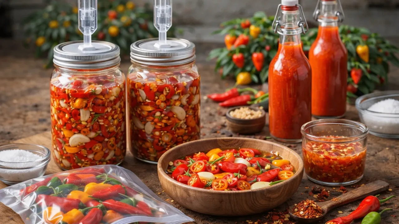Fermentacija Ljutih Papričica – Srce Dobrog Chilli Umaka