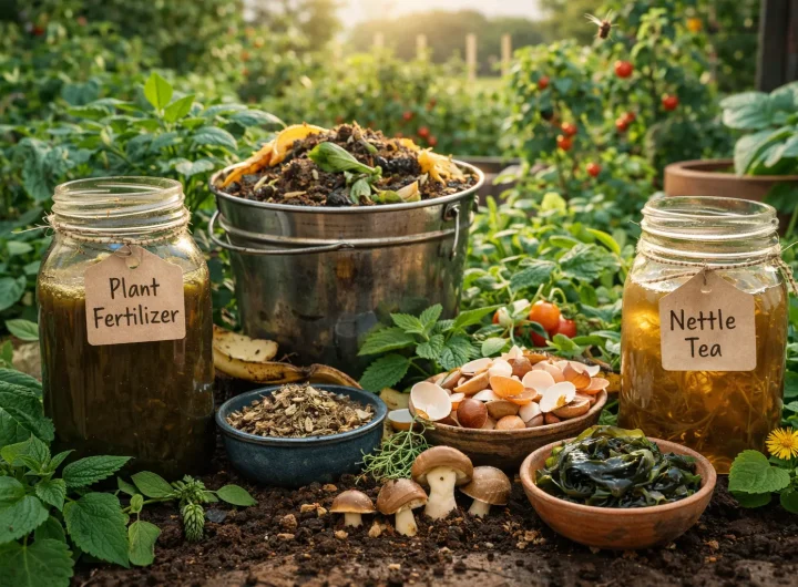 Biljna Gnojiva i Prirodni Izvori Hranjiva u Veganskom Vrtu