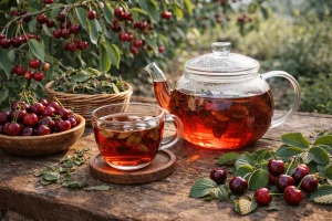 Čaj od Lista Višnje: Blagi Voćno-Biljni Čaj
