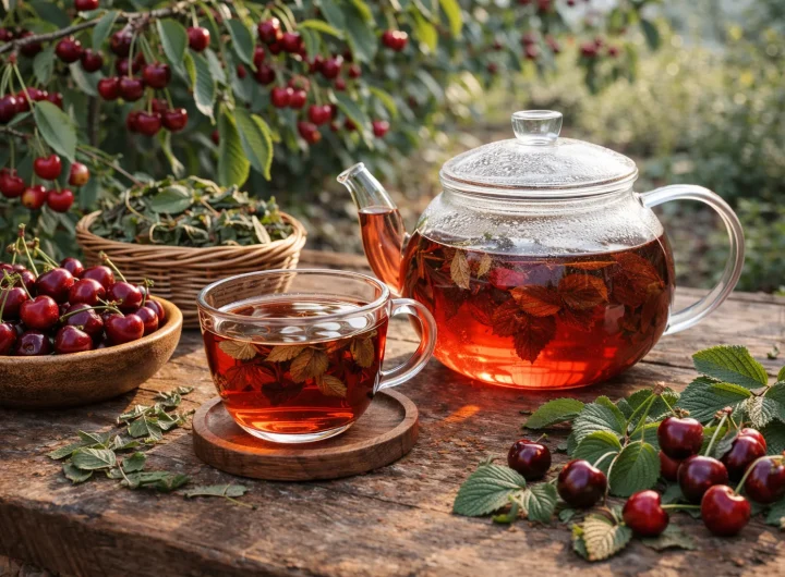 Čaj od Lista Višnje: Blagi Voćno-Biljni Čaj