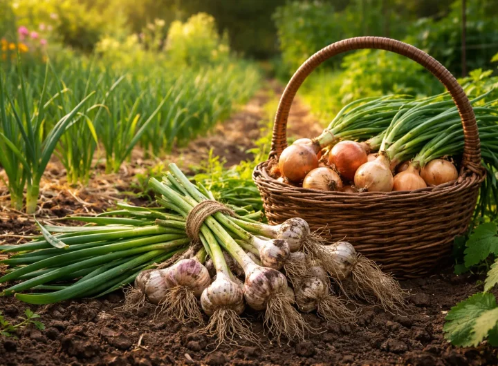 Organski Uzgoj Luka i Češnjaka – Temelj Zdravog i Samoodrživog Vrta