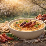 Humus s Pečenim Ljutim Papričicama – Dimljena Pikantna Varijanta Bogatog Okusa