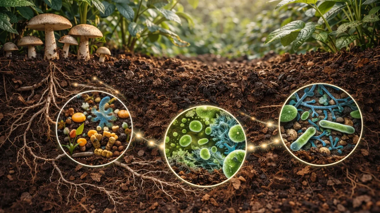 Gljive, Bakterije i Humus: Nevidljivi Svijet Koji Odlučuje o Zdravlju Biljaka