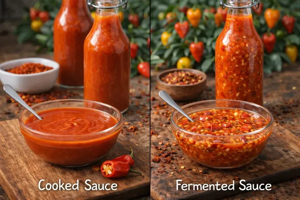 Kuhani vs Fermentirani Chilli Umaci – Razlike i Izbor