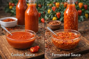 Kuhani vs Fermentirani Chilli Umaci – Razlike i Izbor