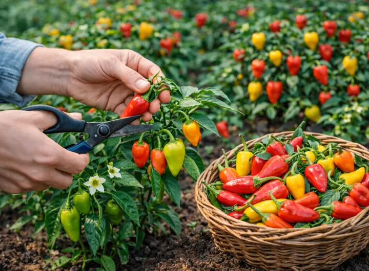 Berba Ljutih Papričica – Kada i Kako Brati