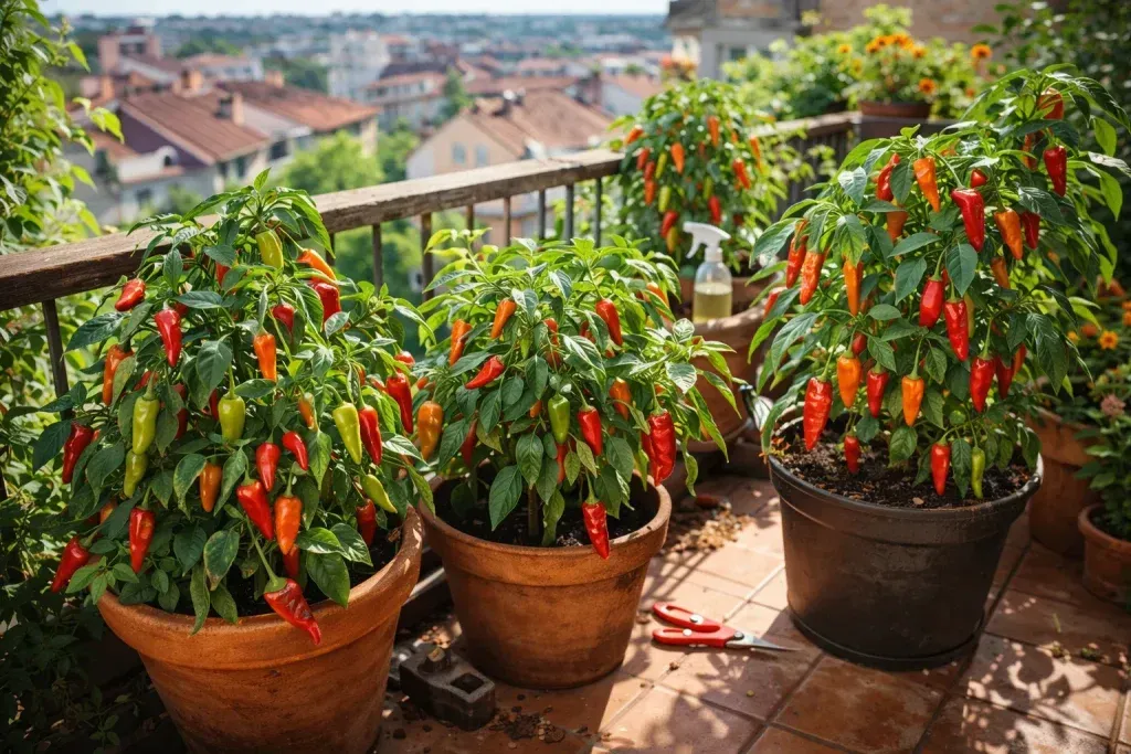 Uzgoj Ljutih Papričica na Balkonu – Malo Prostora, Veliki Urod