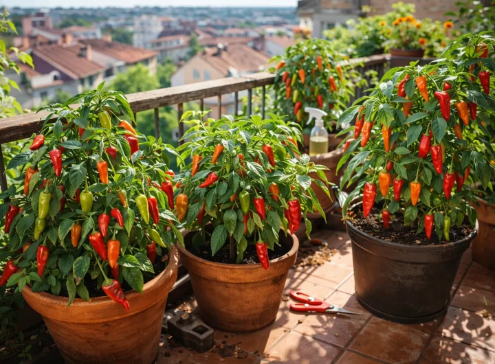 Uzgoj Ljutih Papričica na Balkonu – Malo Prostora, Veliki Urod
