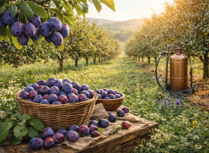 Organski Uzgoj Šljiva – Organska Njega i Otpornost na Bolesti