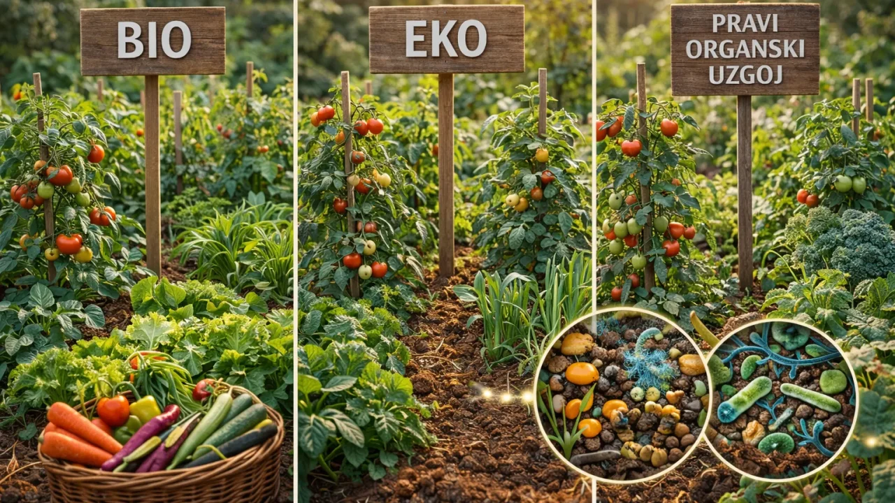 Razlika Između Bio, Eko i Stvarnog Organskog Uzgoja – Što se u Praksi Zaista Računa