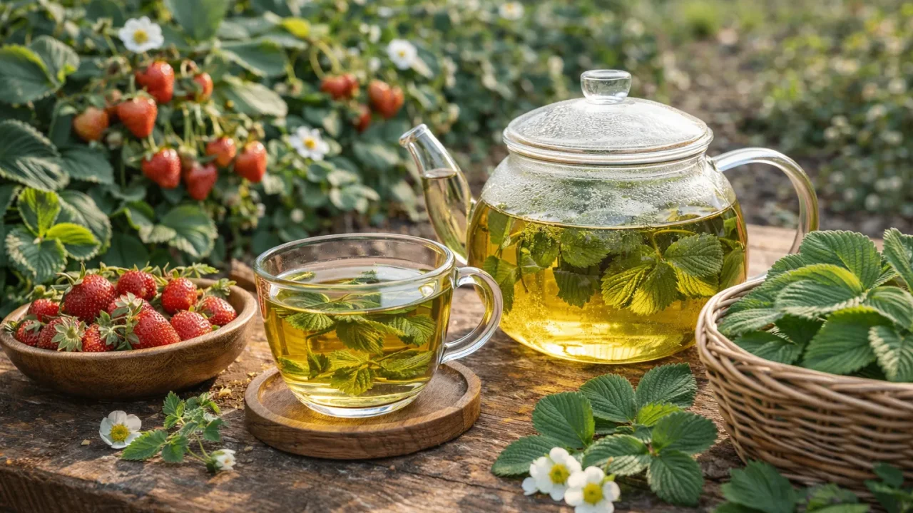 Čaj od Lista Jagode: Lagani Biljni Čaj za Svakodnevno Pijenje