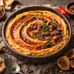 Humus s Sušenim Smokvama i Čilijem – Slatko-Pikantna Verzija Složenog Okusa