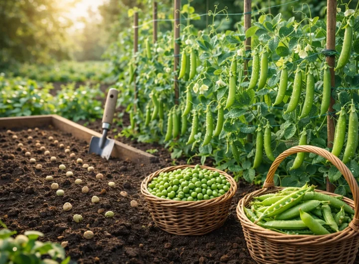 Grašak i Grašak Šećerac – Od Sjetve do Berbe