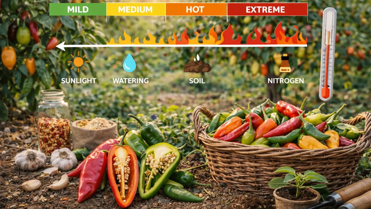 Ljutе Papričice i Ljutina – Što Utječe na Jačinu Okusa