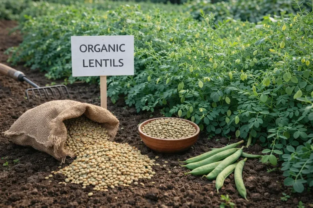 Organski Uzgoj Leće u Vrtu – Mala Mahunarka s Velikim Nutritivnim Potencijalom